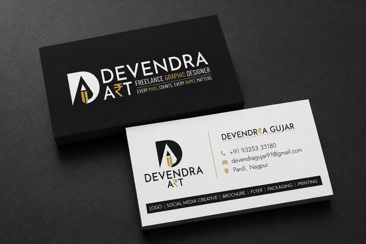Devendra Art - Business Card
